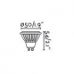 Lampe Led Gu10 7w 4400k Blanc Neutre Dimmable CRI85 540lm 60 degr
